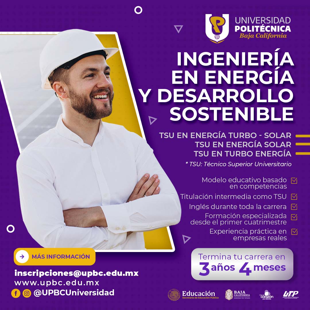Ingeniería en Energía y Desarrollo Sostenible