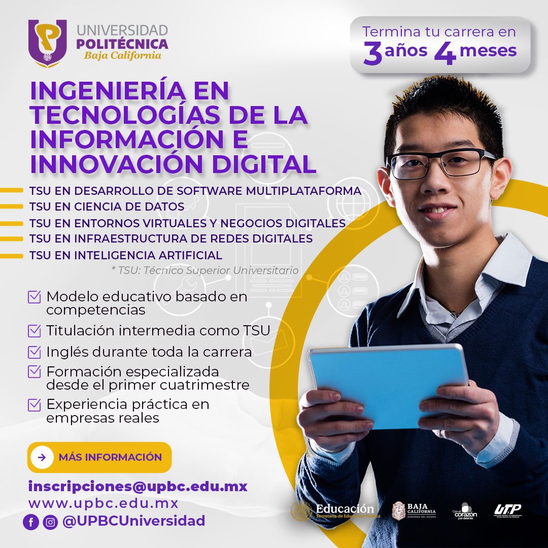 Ingeniería en Tecnologías de la Información e Innovación Digital