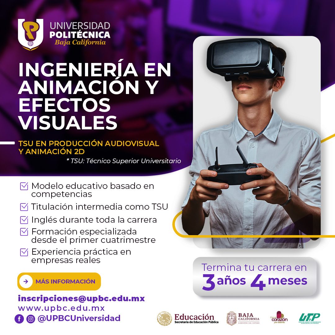 Ingeniería en Animación y Efectos Visuales