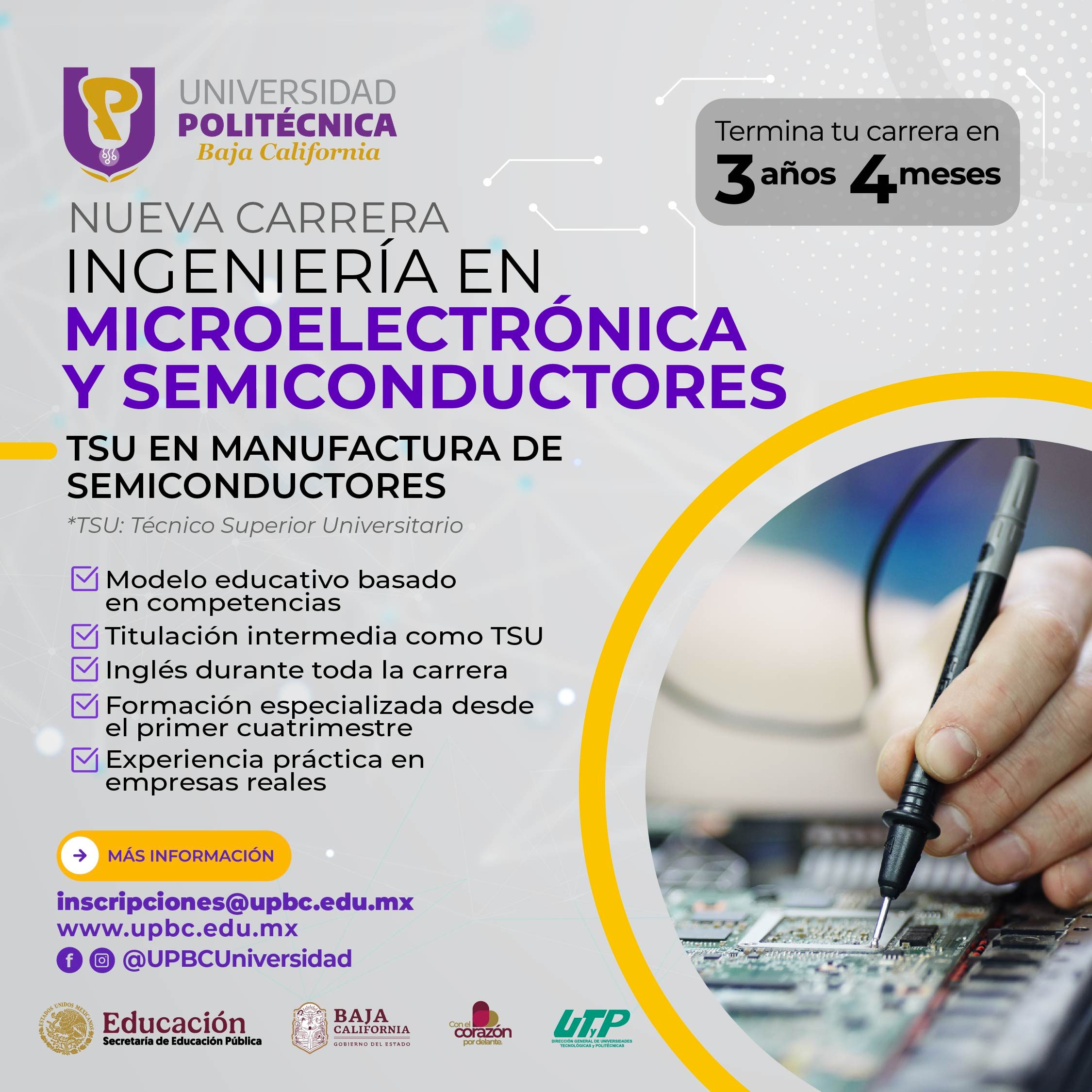 Ingeniería en Microelectrónica y Semiconductores